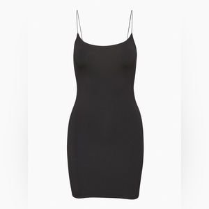 Sold Aritzia Wilfred little black dress mini striped S